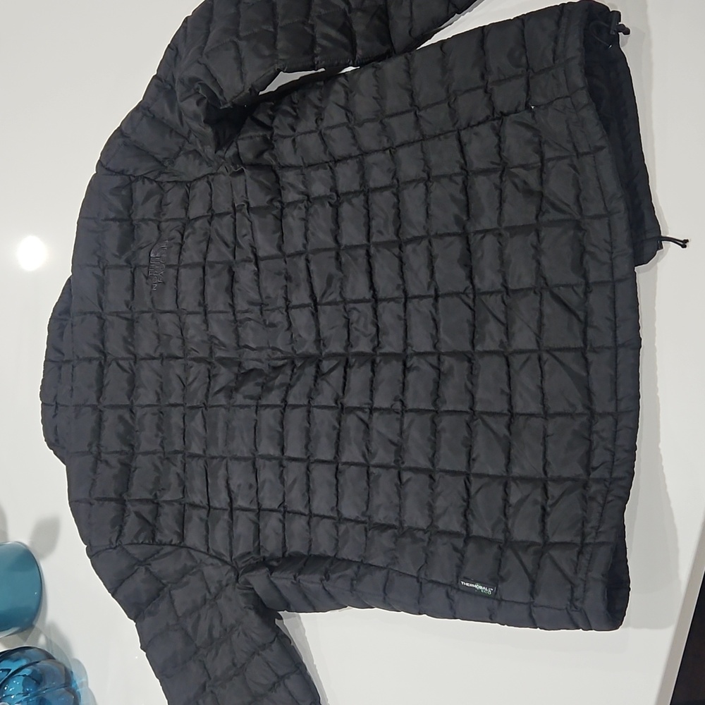 The North Face Black Quilted Jacket Unisex Mens Small - Picture 6 of 7